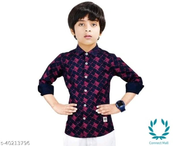 Made In The Shade 100% Cotton Boy's Shirt - 10-11 Years